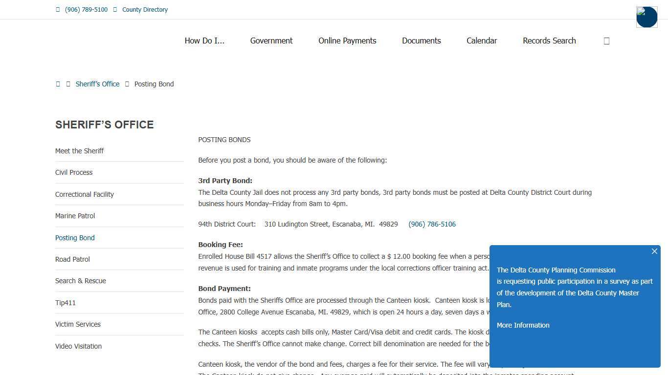 Posting Bond – Delta County