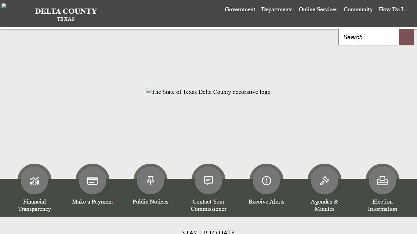 Homepage Delta County, TX